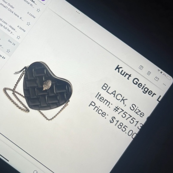 Kurt Geiger crossbody bag - Picture 3 of 3